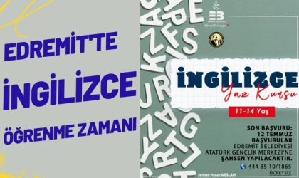 Edremit’te İngilizce Öğrenme Zamanı