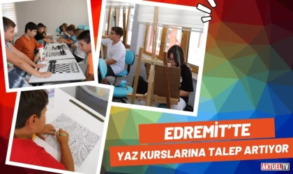 Edremit’te Yaz Kurslarına Talep Artıyor