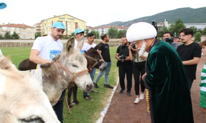 Eşekler Birincilik İçin Yarıştı