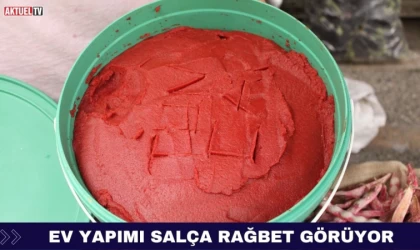 Ev Yapımı Salçaya Rağbet Fazla