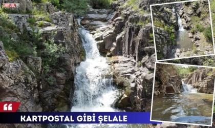 Kartpostal Gibi Şelale