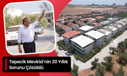 Tepecik Mevkisi’nin 20 Yıllık Sorunu Çözüldü