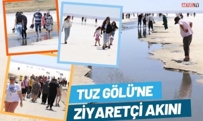 Tuz Gölü'ne Ziyaretçi Akını