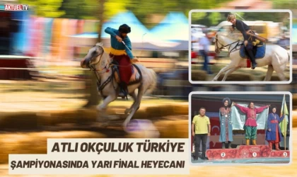 Atlı Okçuluk Türkiye Şampiyonasında Yarı Final Heyecanı