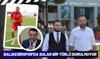 Balıkesirspor’da Sular Durulmuyor