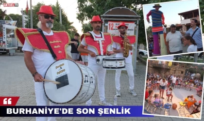 Burhaniye’de Son Şenlik