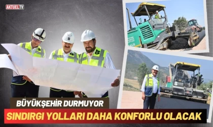 Büyükşehir Sındırgı Ulaşımında Konforu Arttırıyor