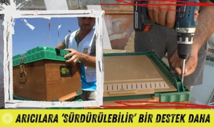 Büyükşehir’den Arıcılara ‘Sürdürülebilir’ Bir Destek Daha