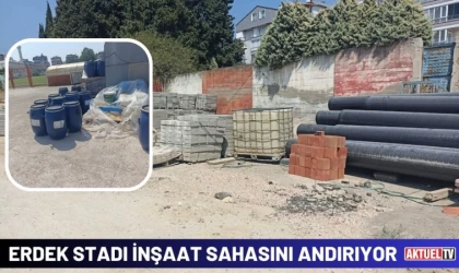 Erdek İlçe Stadı İnşaat Sahasını Andırıyor