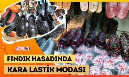 Fındık Hasadında Kara Lastik Modası