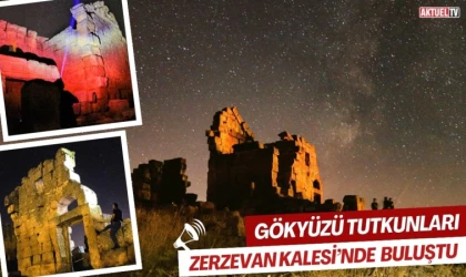 Gökyüzü Tutkunları Zerzevan Kalesi’nde Buluştu