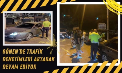 Gönen’de Trafik Denetimleri Artarak Devam Ediyor