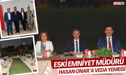 Hasan Onar’a Veda Yemeği