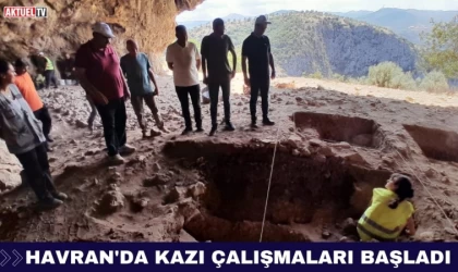 Havran’da Kazı Çalışmaları Başladı