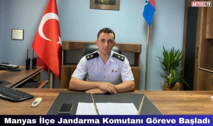 Manyas İlçe Jandarma Komutanı Göreve Başladı