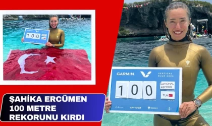 Şahika Ercümen 100 Metre Rekorunu Kırdı