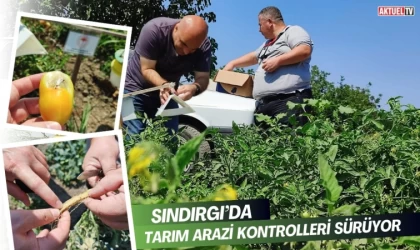 Sındırgı’da Tarım Arazi Kontrolleri Sürüyor