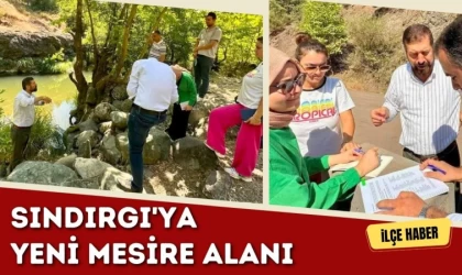 Sındırgı’ya Yeni Mesire Alanı