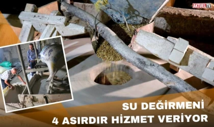 Su Değirmeni 4 Asırdır Hizmet Veriyor