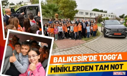 Balıkesir'de TOGG'a Miniklerden Tam Not