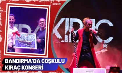 Bandırma’da Coşkulu Kıraç Konseri