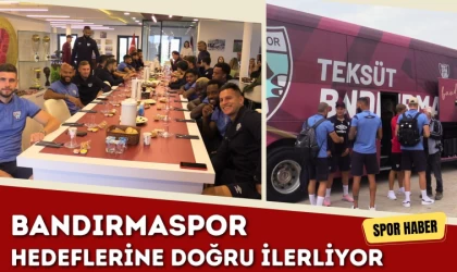 Bandırmaspor Hedeflerine Doğru İlerliyor