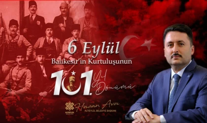 Başkan Avcı Kurtuluşun 101. Yılını Kutladı