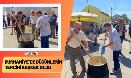 Burhaniye’de Düğünlerin Tercihi Keşkek Oldu