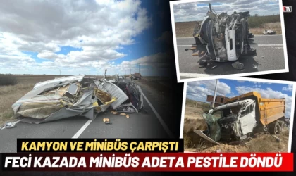 Feci Kazada Minibüs Pestile Döndü