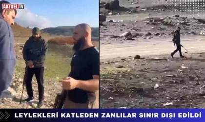 Leylekleri Katleden Zanlılar Sınır Dışı Edildi