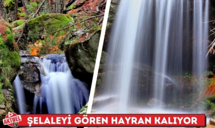 Şelaleyi Gören Hayran Kalıyor