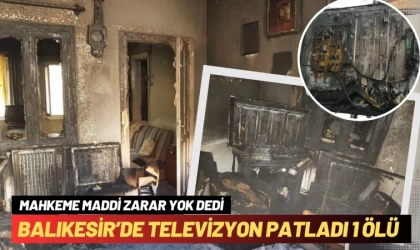 Televizyon Patladı Ev Küle Döndü