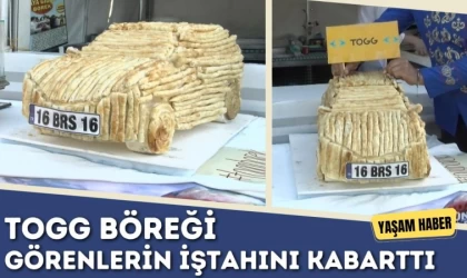 Togg Böreği Görenlerin İştahını Kabarttı