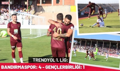 Trendyol 1. Lig: Bandırmaspor: 4 - Gençlerbirliği: 1