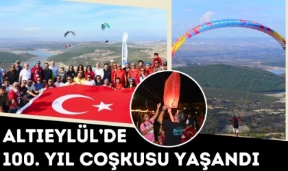 Altıeylül’de 100. Yıl Coşkusu Yaşandı