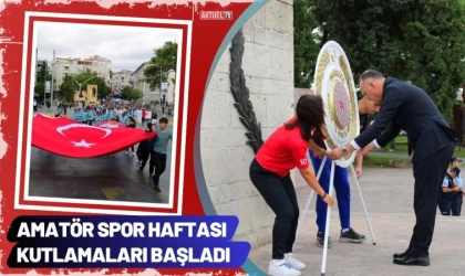 Amatör Spor Haftası Kutlamaları Başladı