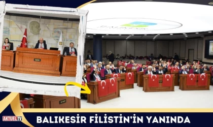 Balıkesir Filistin’in Yanında