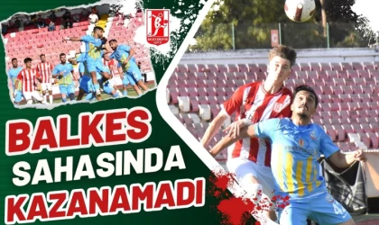 Balıkesirspor Sahasında Yine Kazanamadı