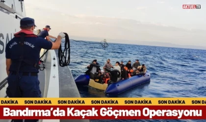 Bandırma’da Kaçak Göçmen Operasyonu