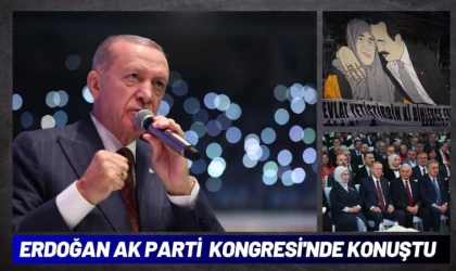 Cumhurbaşkanı Erdoğan AK Parti Büyük Kongresi'nde konuştu