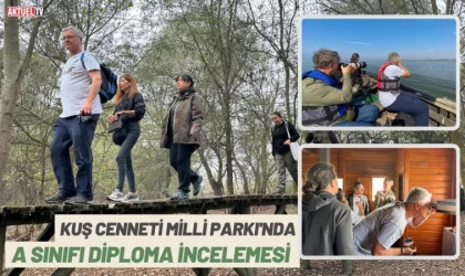 Kuş Cenneti Milli Parkı'nda İnceleme