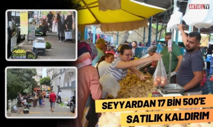 Seyyardan 17 bin 500'e Satılık Kaldırım