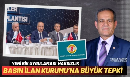 TGF'den BİK Uygulamasına Tepki