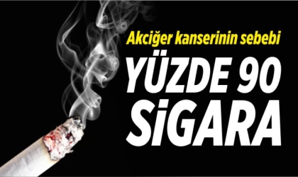 Akciğer Kanserinin Yüzde 90 Sebebi Sigara