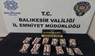 Balıkesir’de Uyuşturucu Hap Operasyonu