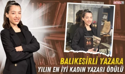 Balıkesirli Kadın Yazara Büyük Ödül