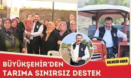 Büyükşehir’den Tarıma Sınırsız Destek