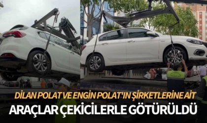 Dilan ve Engin Polat Çiftinin Araçları Emniyete Götürüldü