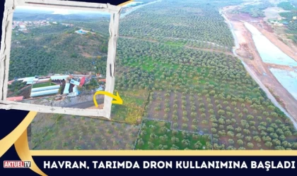 Havran, Tarımda Dron Kullanımına Başladı