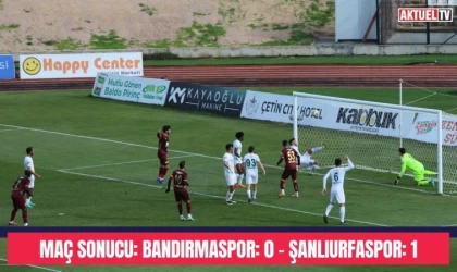 Bandırmaspor Sahasında 1-0 Kaybetti